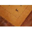 Tribal Gold Gabbeh Oriental Runner Rug