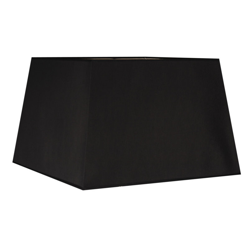 Renteria 30cm H Rectangle Lamp Shade, Black