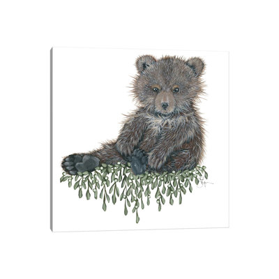 Baby Bear by Hollihocks Art - Wrapped Canvas Print
