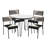 Caida Outdoor Dining Set 5pc