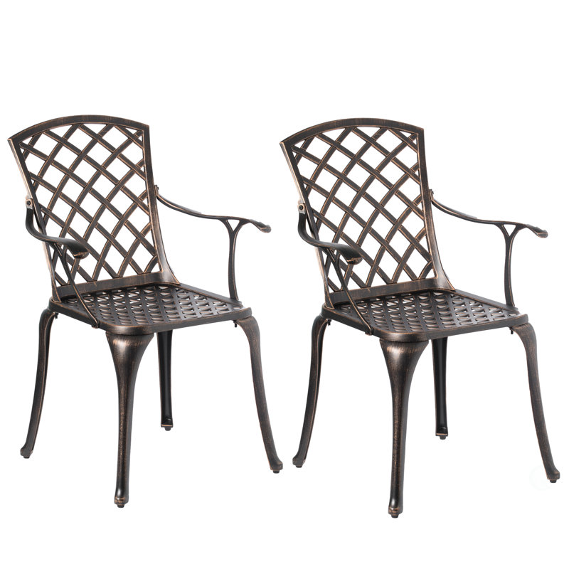 Nesma Metal Outdoor Dining Chair