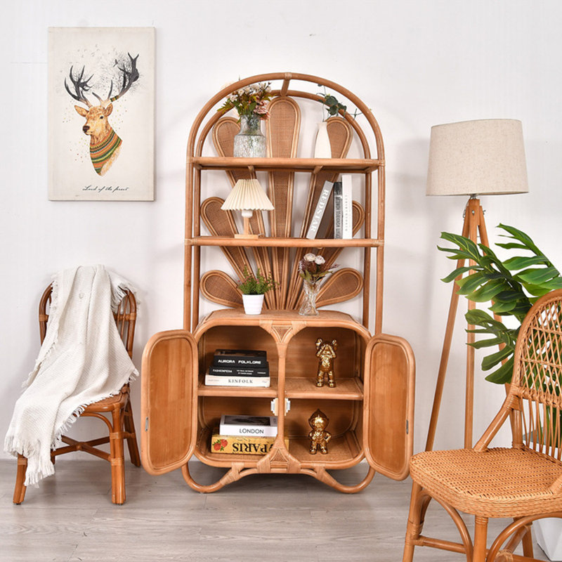 Nordic Minimalist Style Bookcase