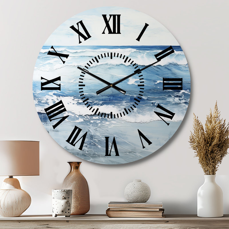Horloge murale bord de mer, Médium