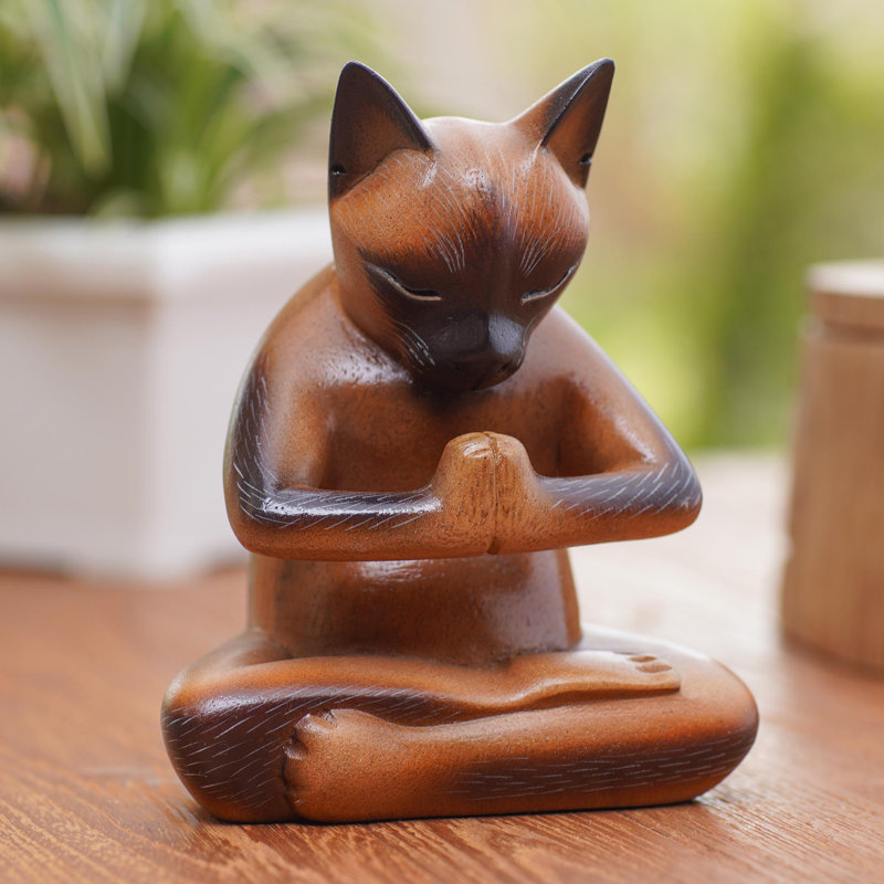 Statuette féline