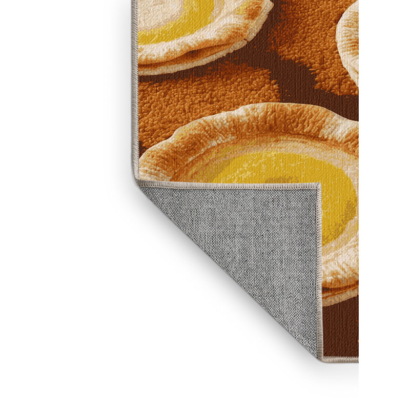  Tapis lavable et pastel de nata