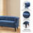 Charlton Home® 55" Livingroom Linen Loveseat.-581828274