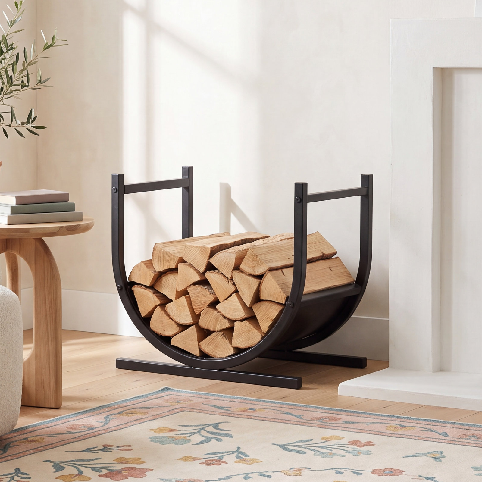 Red Barrel Studio® Firewood Log Rack