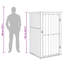 Remise de rangement traditionnelle en acier l 2,88 pi. X P 2,92 pi.-87784649
