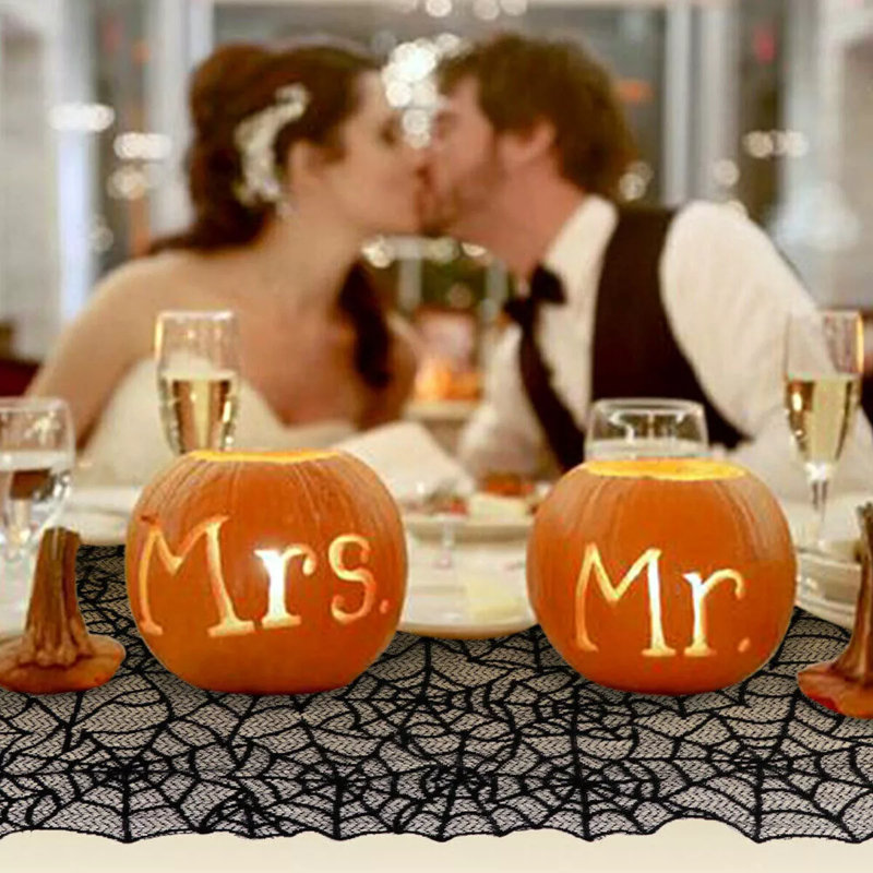Nappe en dentelle Halloween
