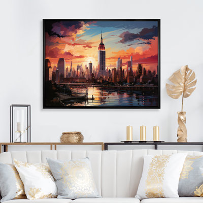 Pop New York V sur toile