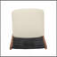 4 pièces Tabouret de bar extérieur noir en bois d'acacia massif et osier tissé Arly