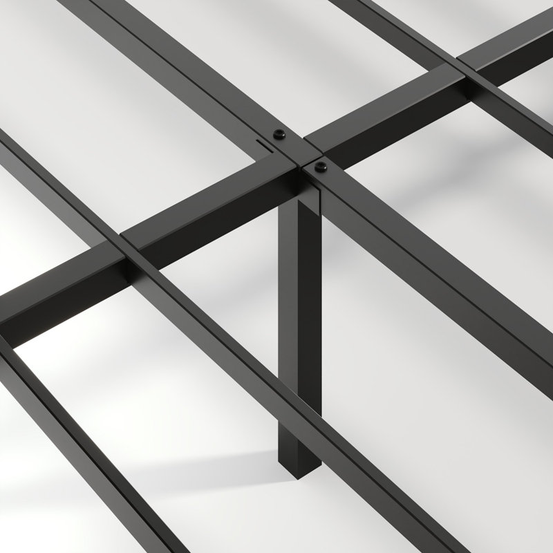 Steel Bed, 135×200cm