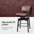 Lafrance Modern Barstool with Adjustable Features-405340133-405340129