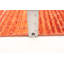 Tapis orange brûlé en laine noué à la main Scorpio