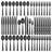 72-Piece Stainless Steel Flatware Set Service for 12