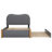 Upholstered Platform Bed With Trundle-306812415