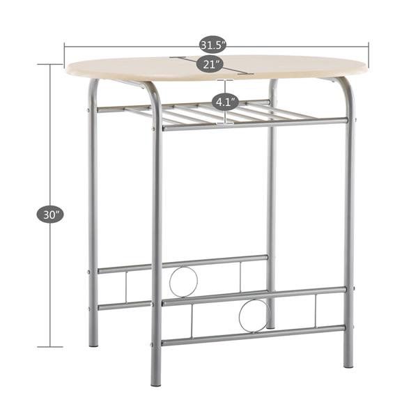 Dursley 2 - Person Four Leg Dining Set
