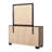 6-Drawer Dresser With Mirror Washed Taupe-465599161