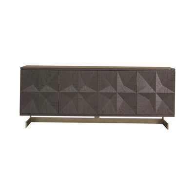 Cantilevered Star Media Cabinet