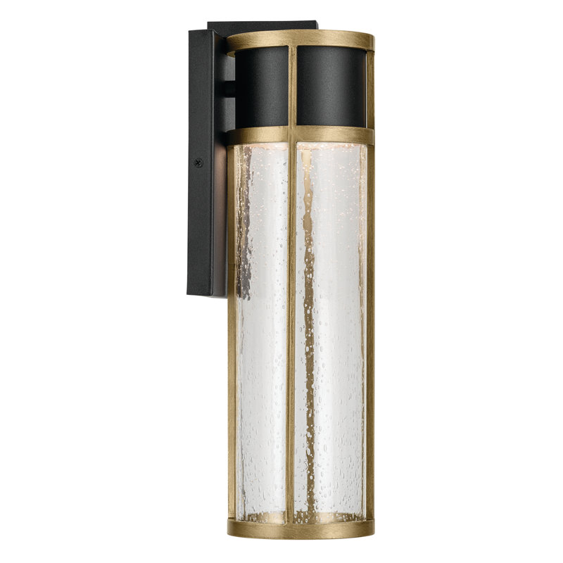 Applique murale en aluminium Lonnie, H 15,75 po x l 4,75 po x P 5,5 po