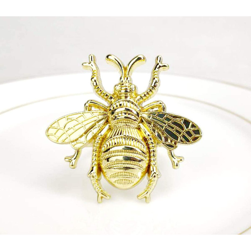 Rond de serviette Bumblebee, Or