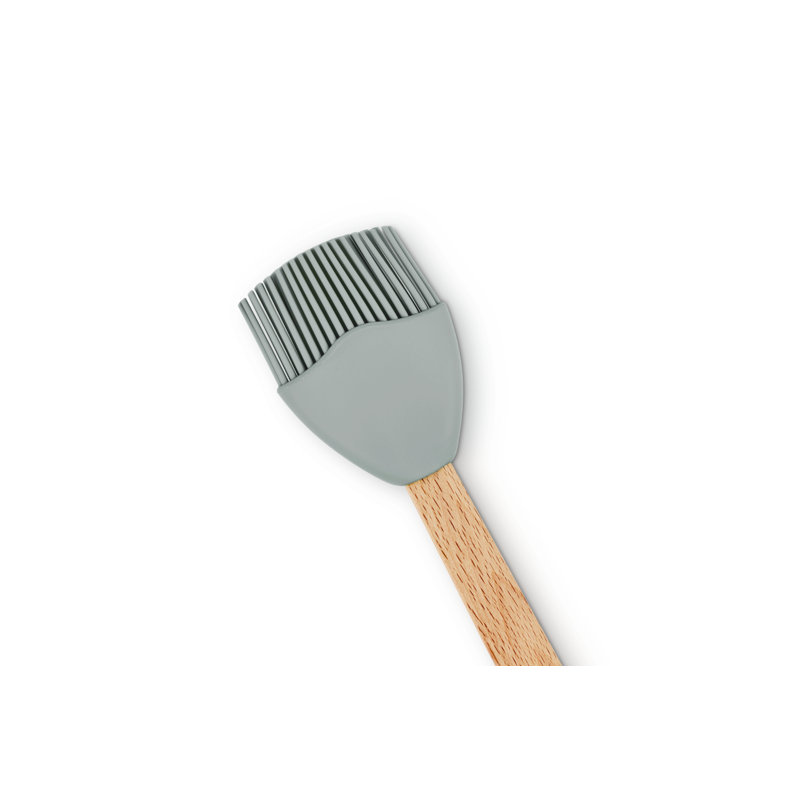 Le Creuset Signature Silicone Basting Brush, White, Sea Salt
