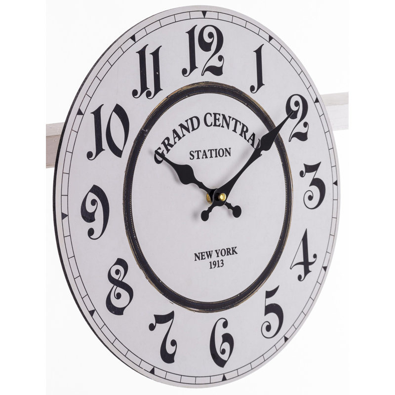 Alpizar Plywood Wall Clock