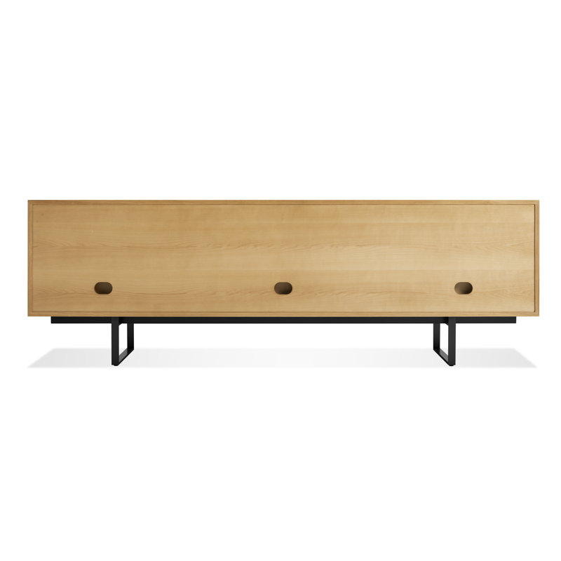 Series 11 Media Console, White Oak/Oblivion