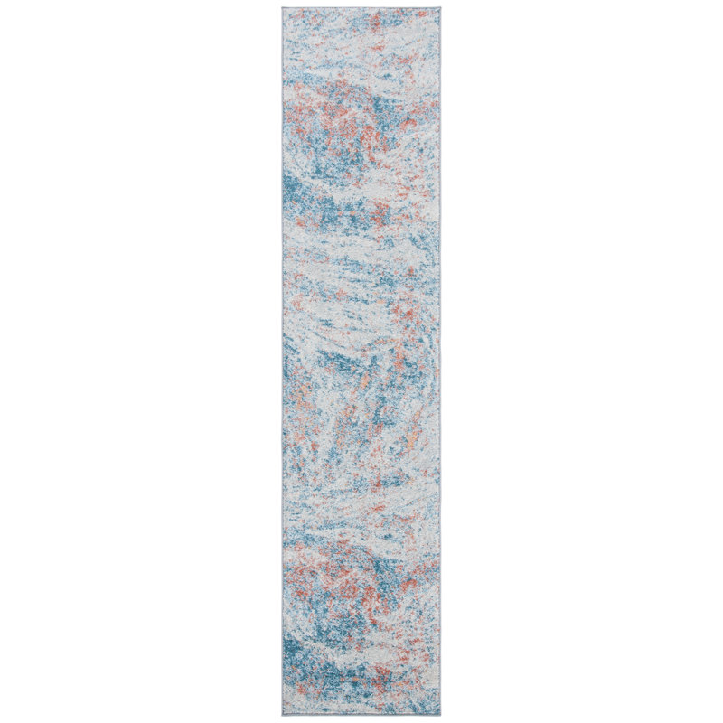 Performance Abstract Rug, Runner 2' x 9'