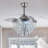 42" Janita 4 - Blade LED Ceiling Fan with Remote Control