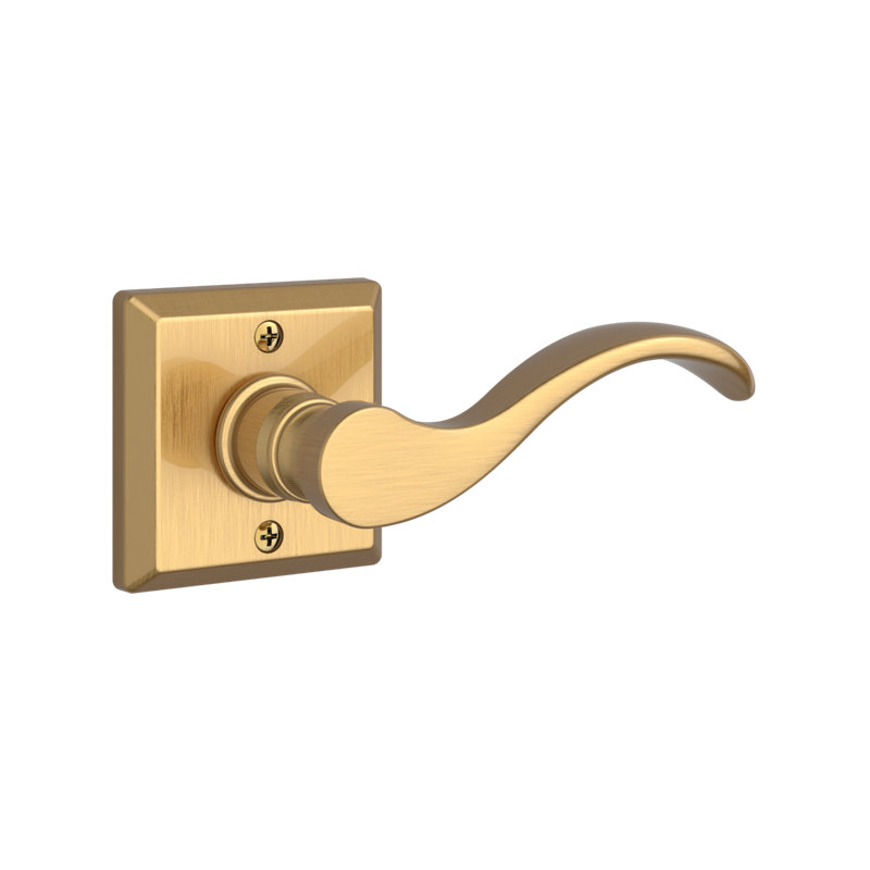 Lifetime (PVD) Satin Brass Door Lever