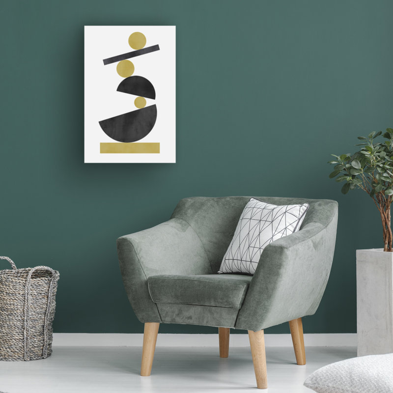 Brandle Mid Century Mod III, H 19 po x l 12 po x P 2 po