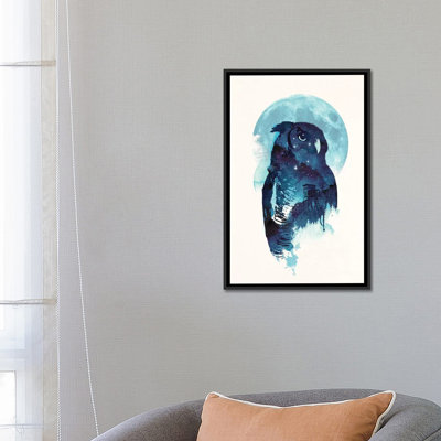 «Midnight Owl», reproduction sur toile