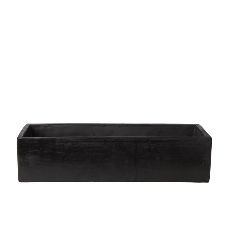 Pot Planter, 3.5" H x 14.5" W x 5.5" D