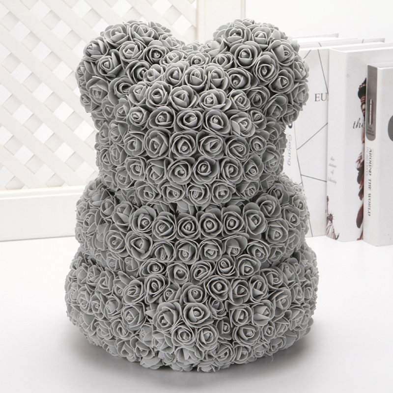 Animals Figurines & Sculptures, 40cm H x 30cm W x 32cm D, Grey