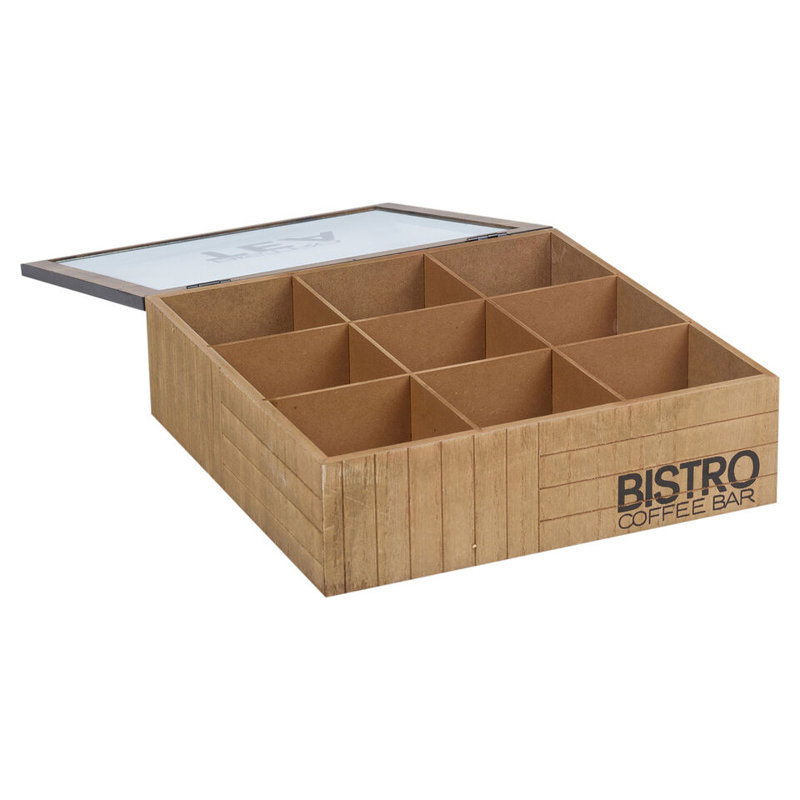 Belfry Kitchen Hamler Wood Tea Box