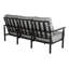 Holland Cushioned Sofa w/Three Accent Pillows