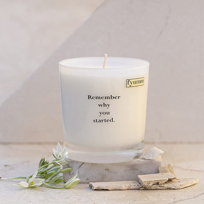 Fragrant Gardenia Scented Jar Candle