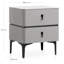 47.5cm W Metal Bedside Table-118838558