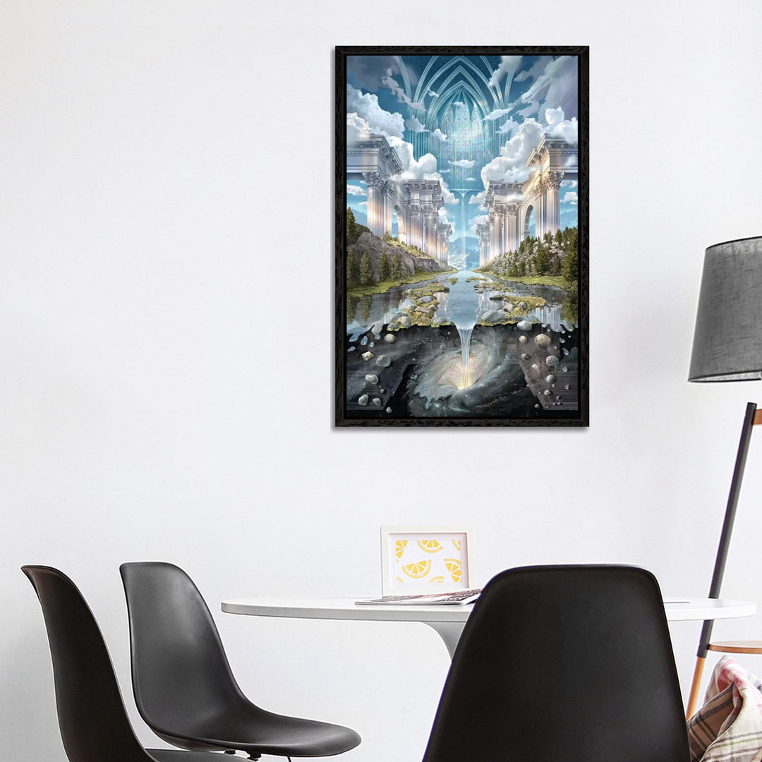 Genesis II von John Stephens - Galerie-verpackte Leinwand Giclée auf Leinwand