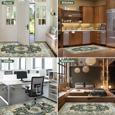 Heavy Duty Office Chair Mat, 48"X60" for Hardwood & Tile Floors, Anti-Slip Protector