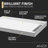 ANZZI Shower Base 60 In. L X 36 In. W Corner Shower Pan Base With Right Drain In Glossy White Marine Acrylic-112384880