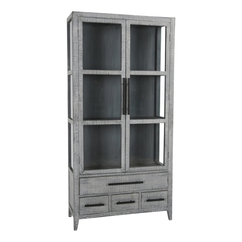 Simon Tall Cabinet By Classic Home, Antique Blue
