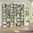 📖✨ 2-Pack 8-Tier Bookcase Set, 21-Cube Storage Bookshelves Unit With Adjustable & Removable Shelves-1542148861