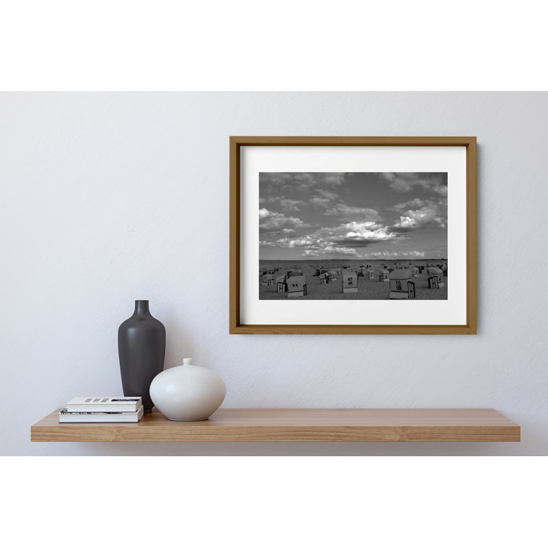 Baltic 54 Print by Joseph Regan, 26" H x 36" W x 0.75" D, Walnut