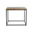 Rafig Solid Wood Top End Table