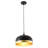 Industrial 1 Light Black Dome Pendant-29552806