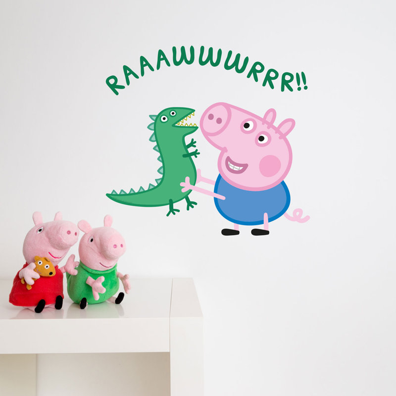 Animals Wall Decal, 37cm H x 46cm W