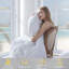 All Season Goose Down & Feather Comforter Luxury Duvet Insert, 650 FP  White-135230076