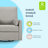 Ethan Swivel Recliner in Performance Fabric-87681316